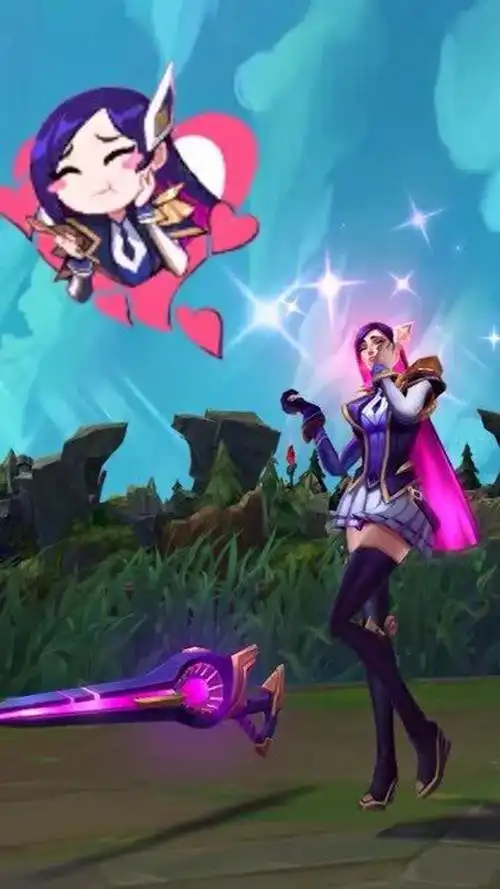 战斗学院女警凯特琳新皮肤,姐姐可太美了!