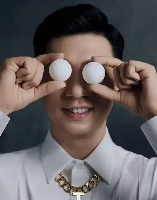 马龙的大背头好帅!