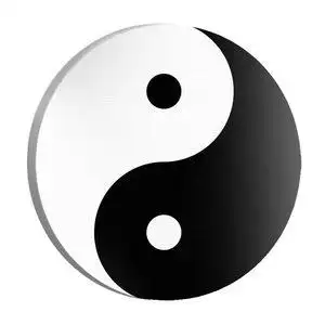 圆形八卦太极图新中式玄关装饰画沙发背景墙面卧室床头挂画定制