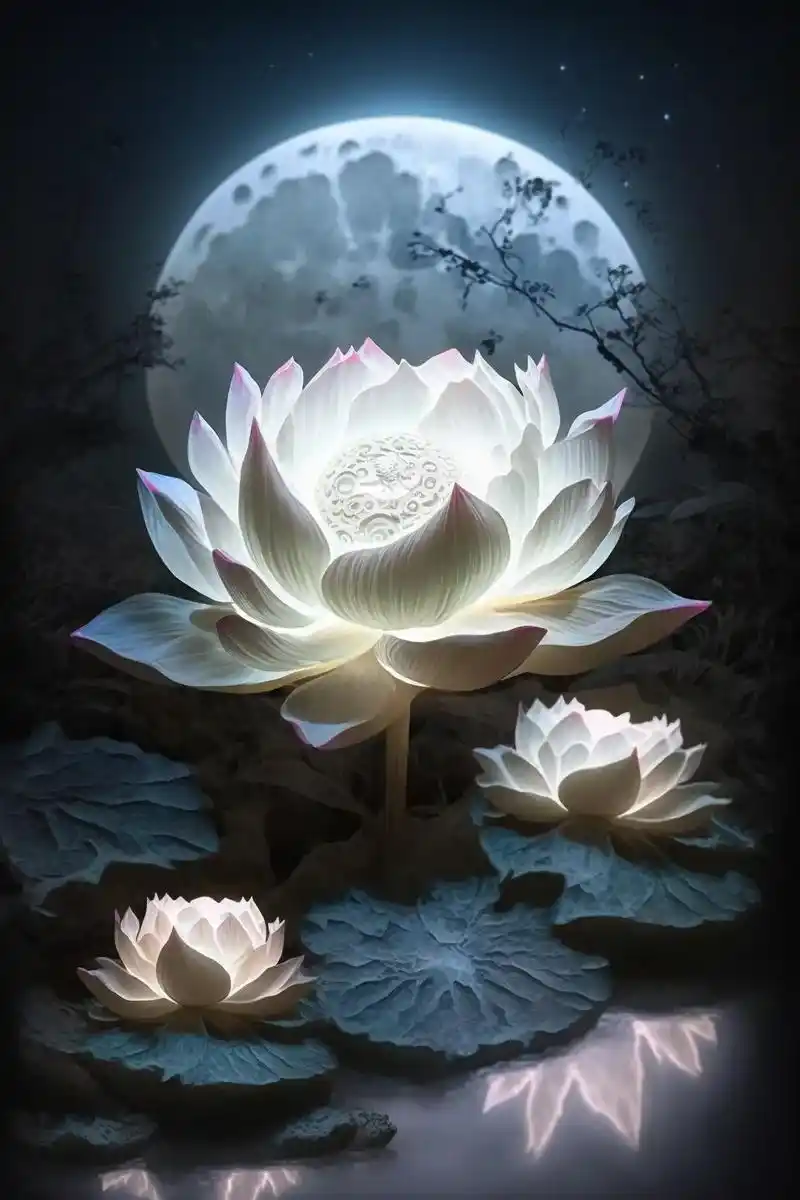 当你看到此情此景会想到什么呢?今日绘画作品:莲花,佛光普照, - 抖音