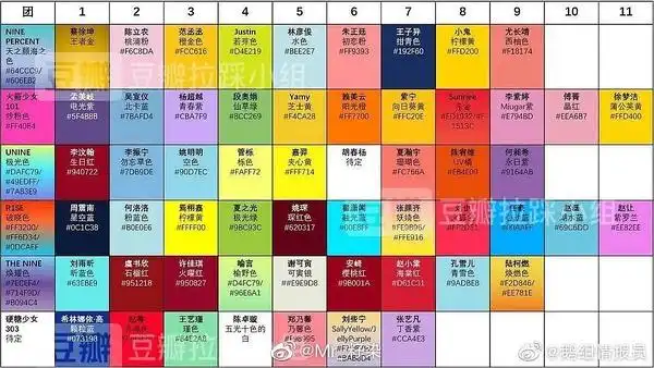 应援色 前排提醒