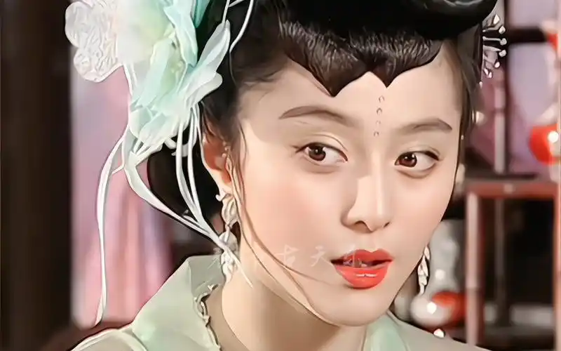 刚出道的范冰冰美的惊为天人!