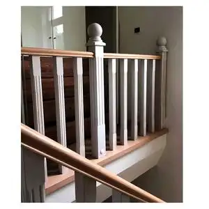成都原木楼梯扶手栏杆阳台飘窗落地窗护栏工程木质扶手定做厂家