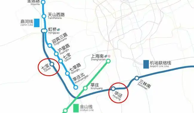 解读上海轨道交通机场联络线无莘庄站的三个因素只有一个是关键