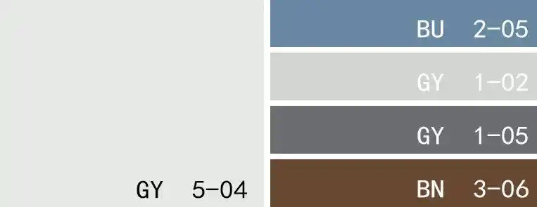 色彩解读灰蓝色优雅时尚