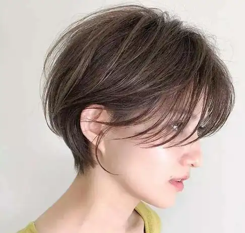 很喜欢短碎发发型,不知现在还流行吗?会不会老气?_短发_时尚_造型
