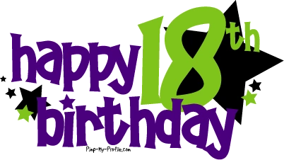 18岁生日快乐英语怎么翻译