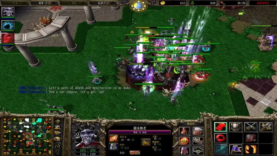 【超负荷变身暴力秒人】500 随机技能地图 - 魔兽争霸3 - 1.27