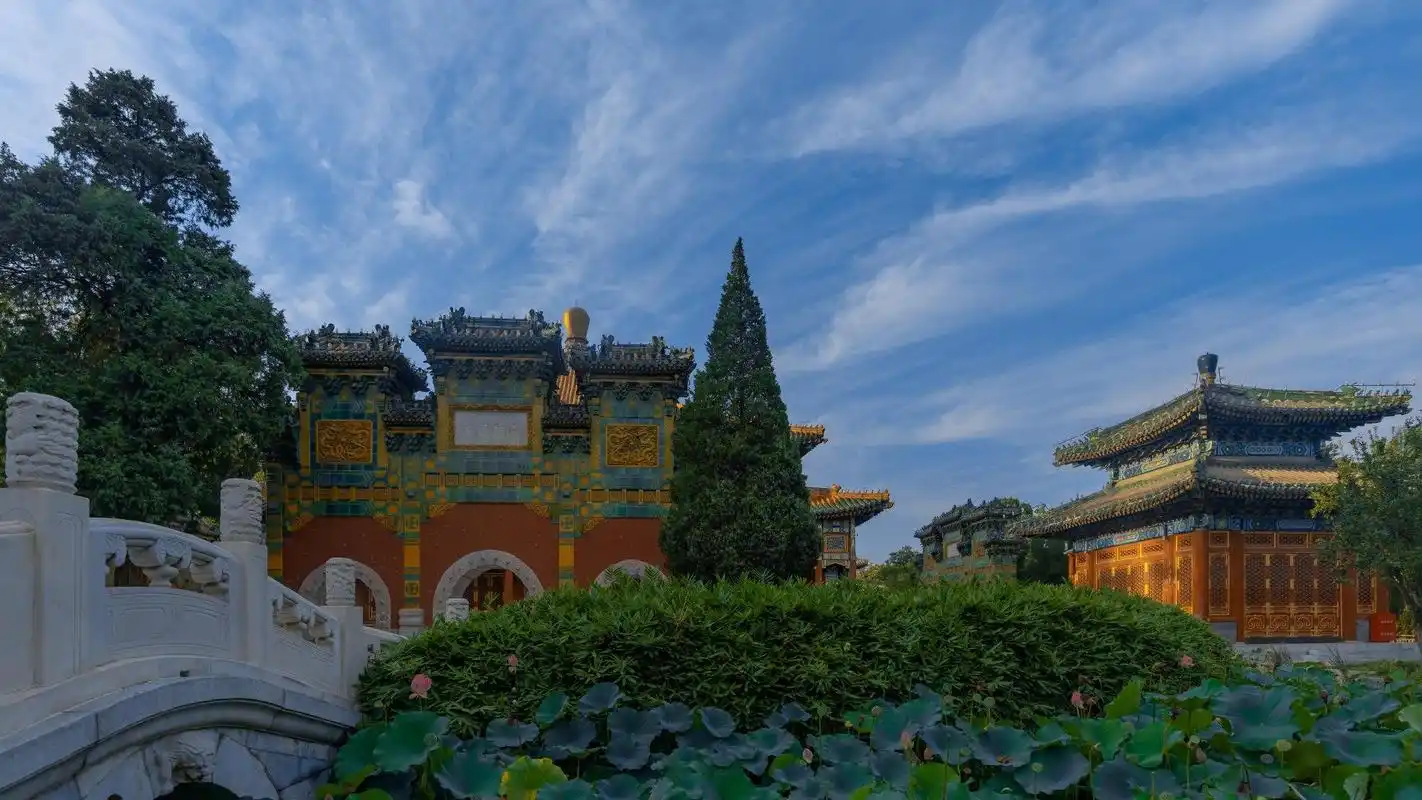 北京古建筑历史韵味风景摄影