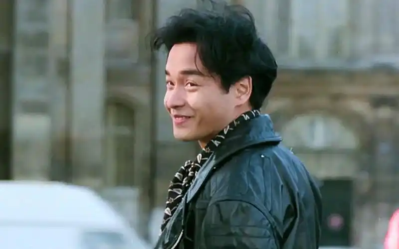 "智者不入爱河 疯狂享受生活"#张国荣_哔哩哔哩_bilibili