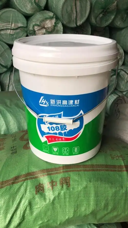 西安市雁塔区新洪高建材厂家直销108胶 建筑胶水 108建筑胶 高粘度胶