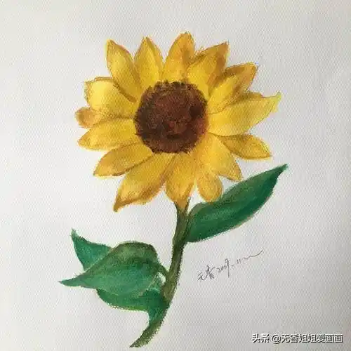 儿童简单水彩画教程少儿水彩画入门视频教程