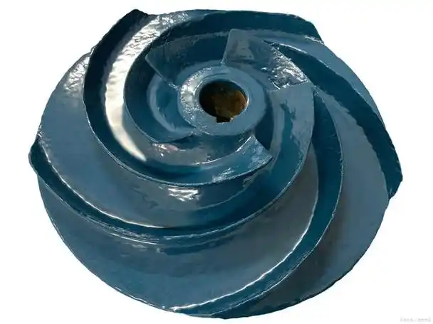 用knm17耐磨陶瓷涂料修复和保护泥沙泵的叶轮