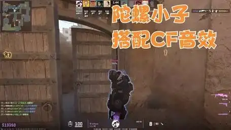 csgo:陀螺小子第一视角,搭配cf音效!