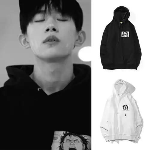 新款春易烊千玺同款卫衣连帽宽松漫画衣服上班路透学生男女情侣款