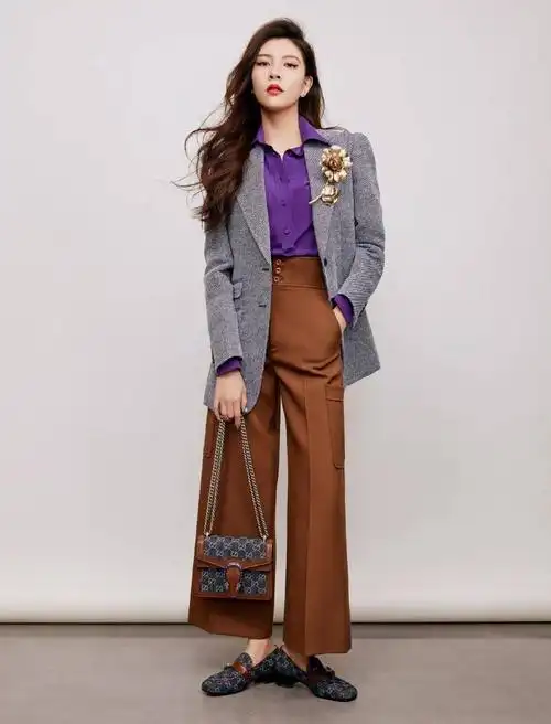 女明星们可盐可甜的早春穿搭真是绝绝子