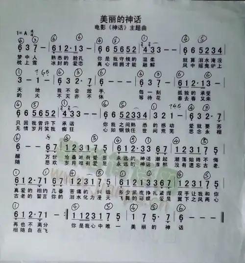 电影《神话》主题曲即兴配奏