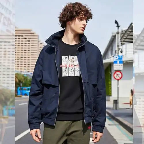 semir 森马 19c059081308 男士工装休闲夹克