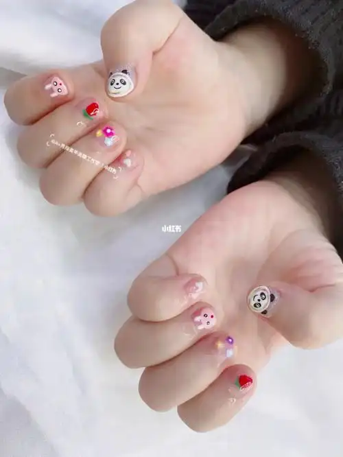 小朋友可爱美甲