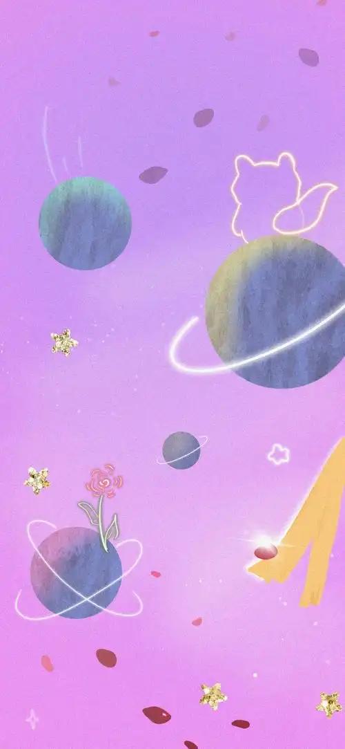 紫色系壁纸