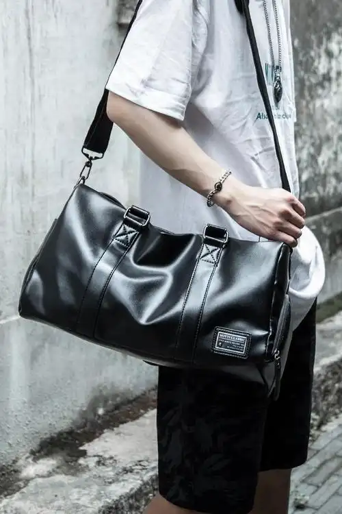 旅行袋2021新款潮健身背包男高级干湿分离手提包出差大容量行李袋