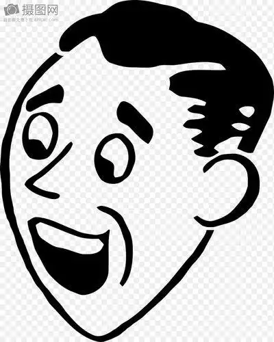 惊讶的表情图片简笔画 惊讶的表情包图片简笔画