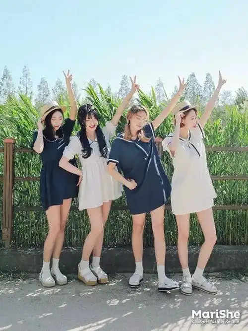 4人姐妹照拍法,原来可以这样拍