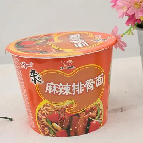 统一来一桶麻辣排骨面105g(统)