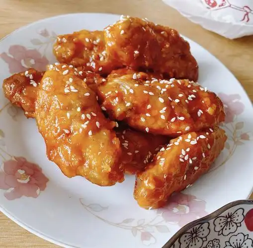 曹乐良做的蒜香韩式炸鸡翅