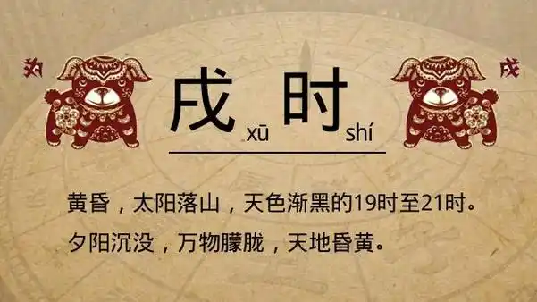 戌时与我们人类有何关联?