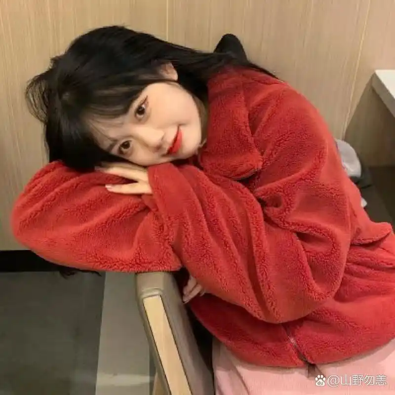 第四期女生真人头像之:红色系96 对不起,来晚了红色系女生头像来了