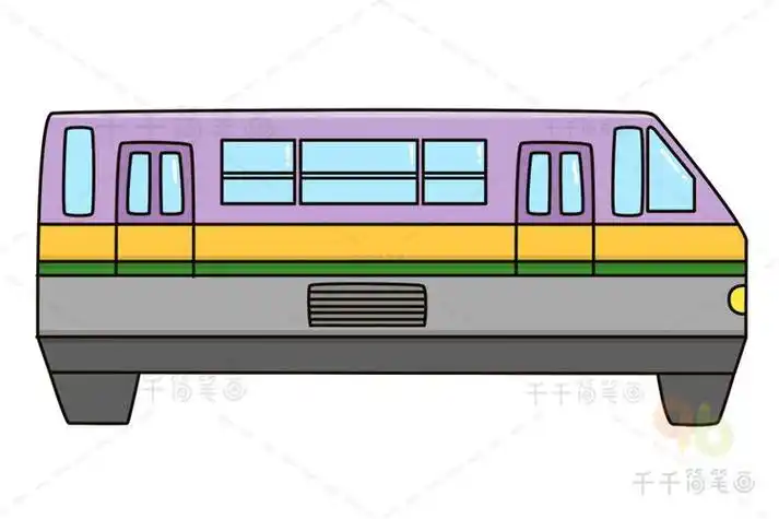 画重庆李子坝地铁站简笔画四川简笔画轻轨简笔画以重庆为主题的简笔画