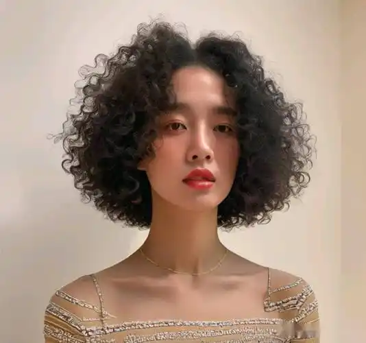 头发细软少就选全头烫,又美又洋气,十分显发量_女性_发型_时尚