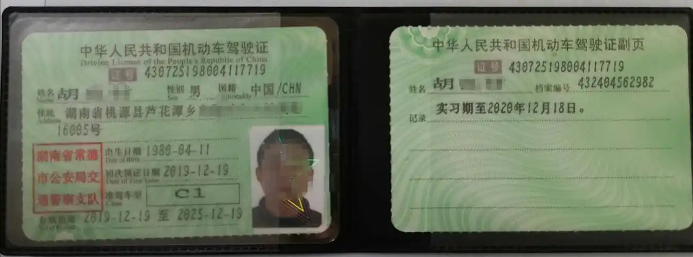 桃花源交警:实习期内准驾不符,刚到手的驾照被注销