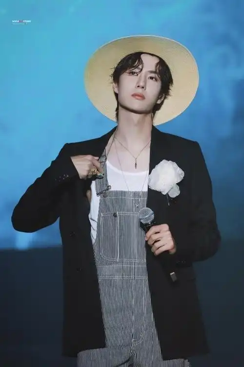 王一博超话王一博草帽