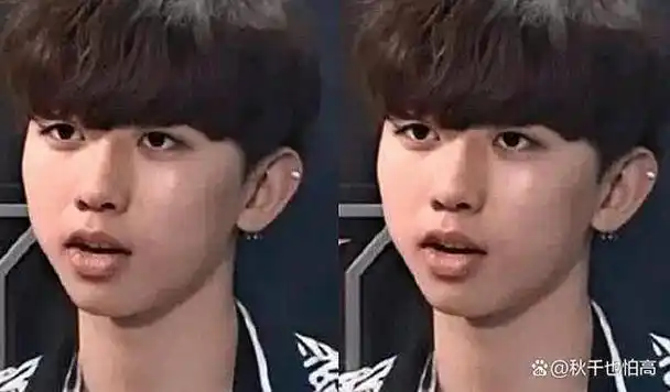 有种整容叫蔡徐坤旧照看到他去国外前的照片与现在没法比