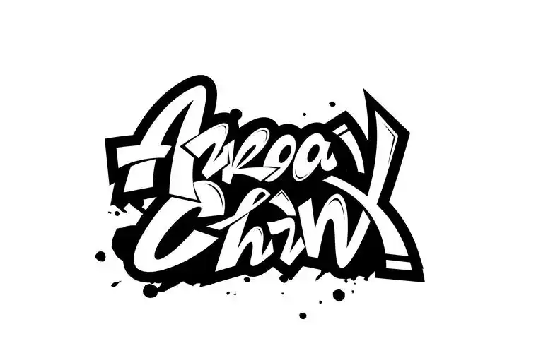 英文涂鸦字|平面|字体/字形|化荣涂鸦字体设计 - 原创作品 - 站酷