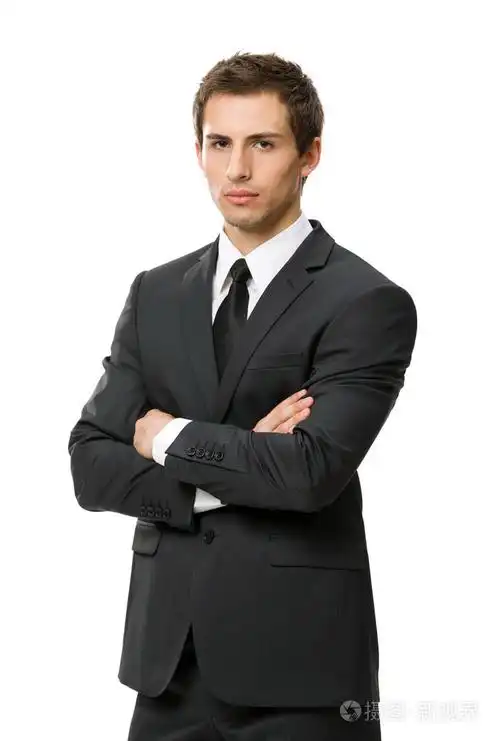 半身人像的双臂交叉业务男子照片-正版商用图片1dnfi1-摄图新视界