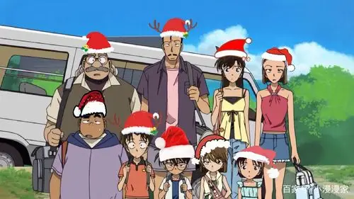 名侦探柯南:当众人戴上圣诞帽,谁才是圣诞节最靓的仔?