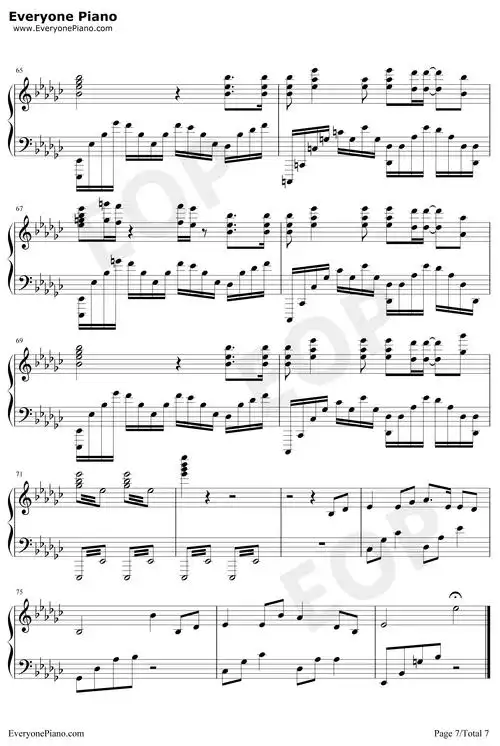 乌兰巴托的夜-我是歌手谭维维柔情唱诵父爱五线谱预览7