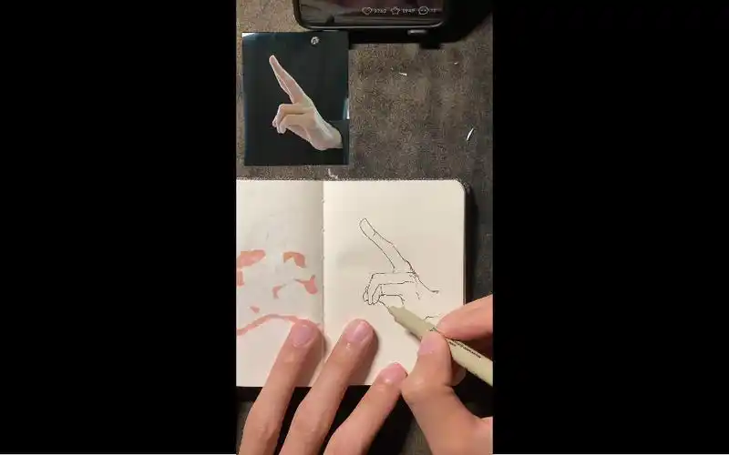 【速写】这次画6双手