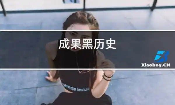 成果黑历史