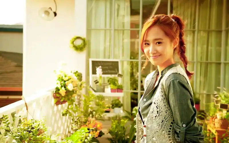 小清新人物摄影壁纸