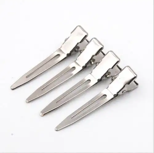 盘发美发夹鸭嘴夹小号烫发头发夹子分区定位夹专业手推波纹平口夹