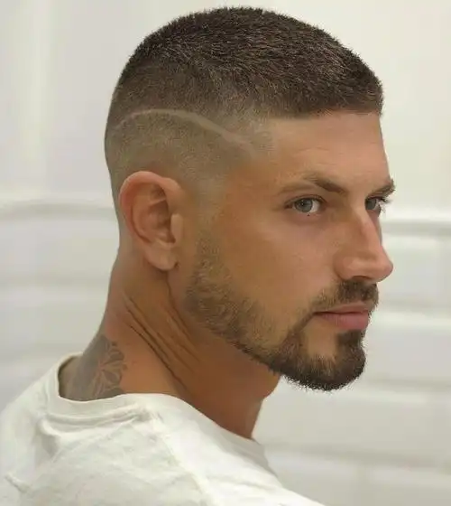 10多款新帅气男士发型短寸头飞机头烫发头