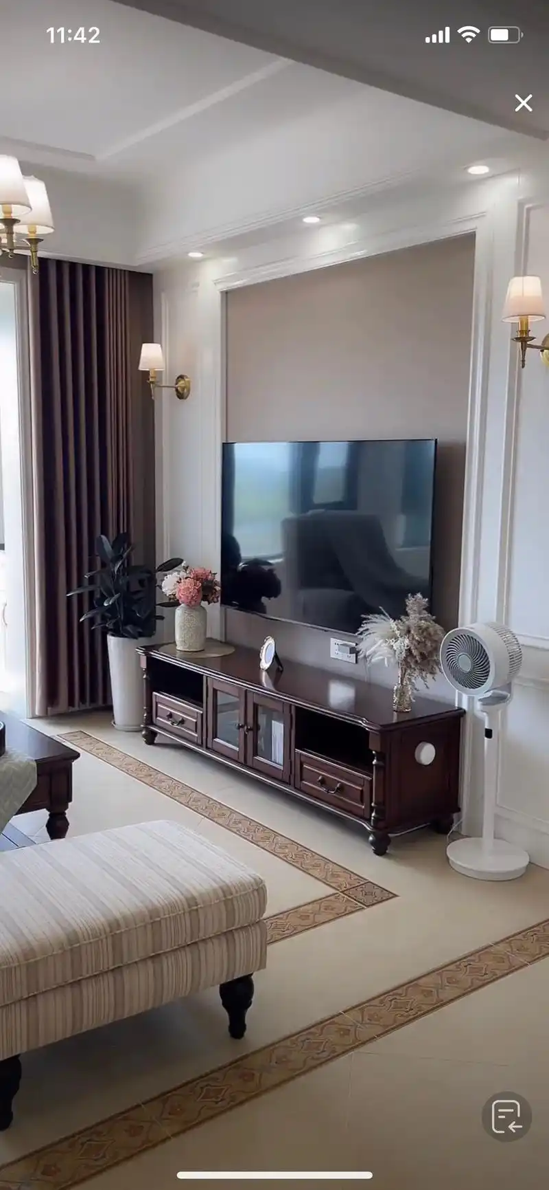 高品质咖啡色背景墙墙布58 一平方,优惠活动进行中 - 抖音