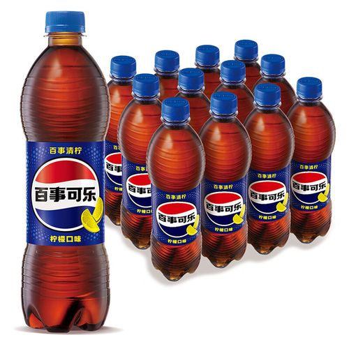 百事可乐 pepsi 清柠味 汽水 碳酸饮料整箱 500ml*12瓶 百事出品