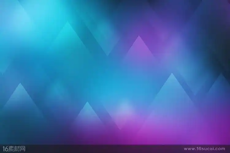 蓝紫色几何多边形背景高清图片