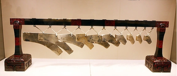 "——《诗·小雅·鹤鸣》 (2)石磬,一种会唱歌的石头,中国古代乐器