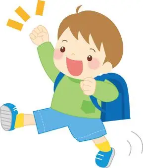 免费的剪贴画:人物 孩子 男 小学生 包 - 16238 |illustac